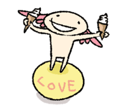 We are Axolotl "Upa-san" sticker #57251
