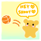 ANDREA - Happy Basketball! - sticker #57733