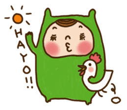 Kaburimono-chan's every day sticker #57814