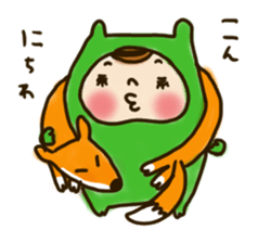 Kaburimono-chan's every day sticker #57815