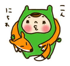 Kaburimono-chan's every day sticker #57815