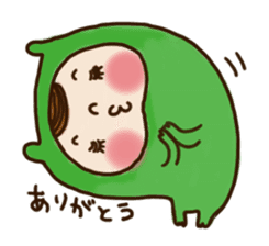 Kaburimono-chan's every day sticker #57818