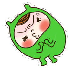 Kaburimono-chan's every day sticker #57823