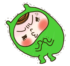 Kaburimono-chan's every day sticker #57823