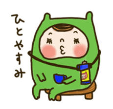 Kaburimono-chan's every day sticker #57828