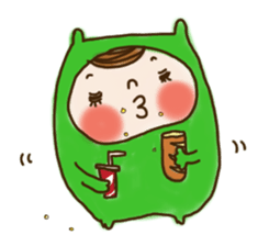 Kaburimono-chan's every day sticker #57832