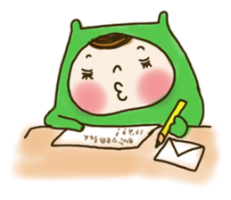 Kaburimono-chan's every day sticker #57840