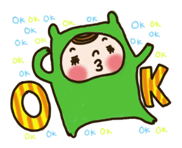 Kaburimono-chan's every day sticker #57844
