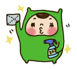 Kaburimono-chan's every day sticker #57846