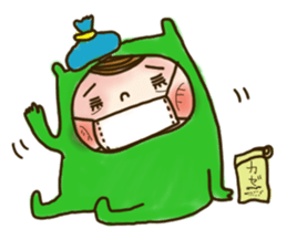 Kaburimono-chan's every day sticker #57847