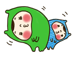 Kaburimono-chan's every day sticker #57848