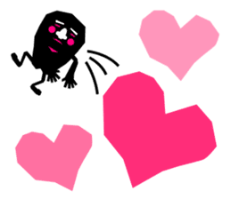 kuroihito sticker #58217