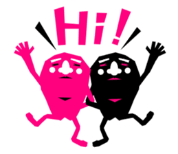 kuroihito sticker #58219