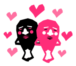 kuroihito sticker #58220