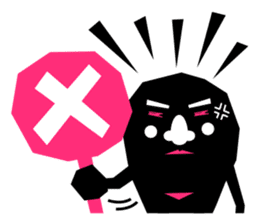 kuroihito sticker #58226