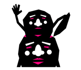 kuroihito sticker #58228