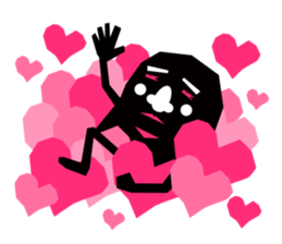 kuroihito sticker #58237