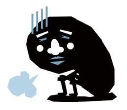 kuroihito sticker #58244