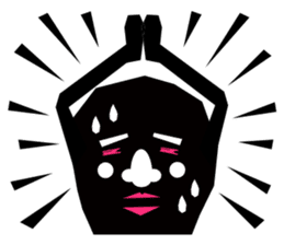 kuroihito sticker #58253