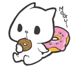 Doughnut Cat sticker #58254