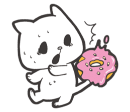 Doughnut Cat sticker #58255