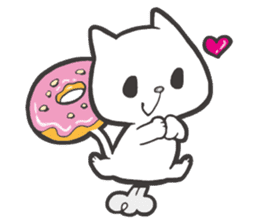 Doughnut Cat sticker #58261