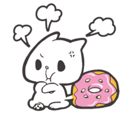 Doughnut Cat sticker #58265
