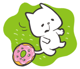 Doughnut Cat sticker #58266