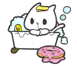 Doughnut Cat sticker #58267