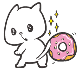 Doughnut Cat sticker #58270