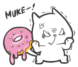 Doughnut Cat sticker #58271