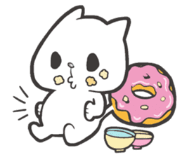 Doughnut Cat sticker #58272
