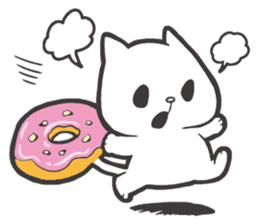 Doughnut Cat sticker #58275