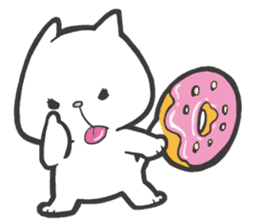 Doughnut Cat sticker #58277