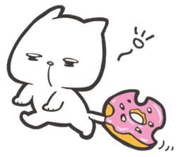 Doughnut Cat sticker #58282