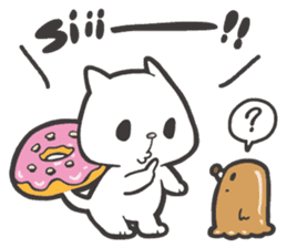 Doughnut Cat sticker #58288