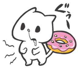 Doughnut Cat sticker #58289