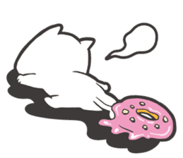 Doughnut Cat sticker #58290
