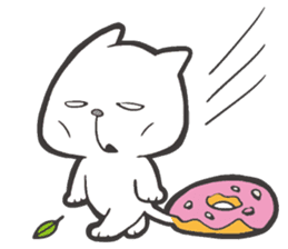 Doughnut Cat sticker #58293