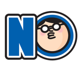 MAN OF ROUND SHAPE sticker #58515