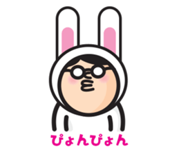 MAN OF ROUND SHAPE sticker #58528