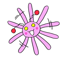 Dinosaur girl Gauko sticker #58609