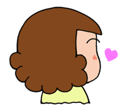 Dinosaur girl Gauko sticker #58613