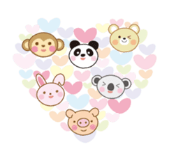 animal"pon" sticker #58693