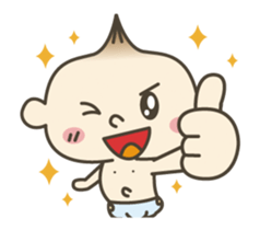 Onion baby sticker #58782