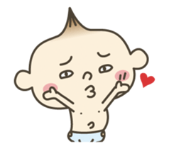 Onion baby sticker #58789