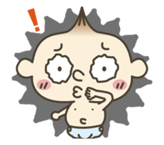 Onion baby sticker #58791