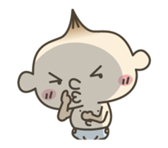 Onion baby sticker #58808