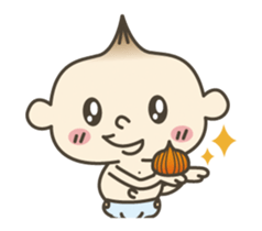Onion baby sticker #58809