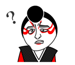 Kabuki Sticker "Shibaraku!" sticker #58986